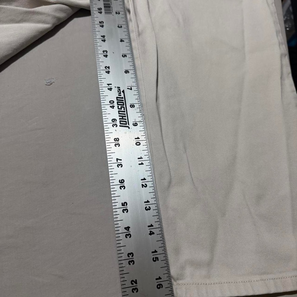 Gloria Vanderbilt Cream Embroidered Capri Pants Womens 10P Petite White Denim - Picture 6 of 8